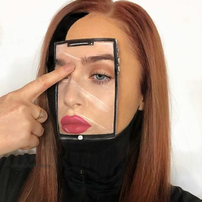 This Self-Taught Makeup Artist Transforms Herself Into Famous People And Psychedelic Creatures (57 Pics)