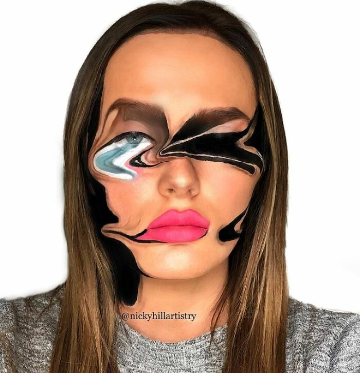 This Self-Taught Makeup Artist Transforms Herself Into Famous People And Psychedelic Creatures (57 Pics)