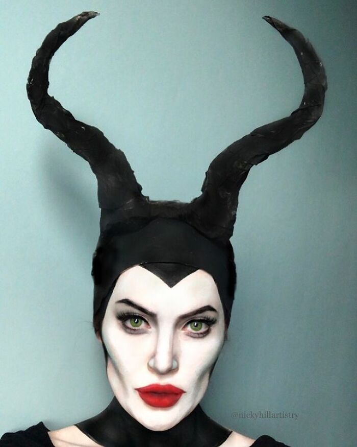 This Self-Taught Makeup Artist Transforms Herself Into Famous People And Psychedelic Creatures (57 Pics)