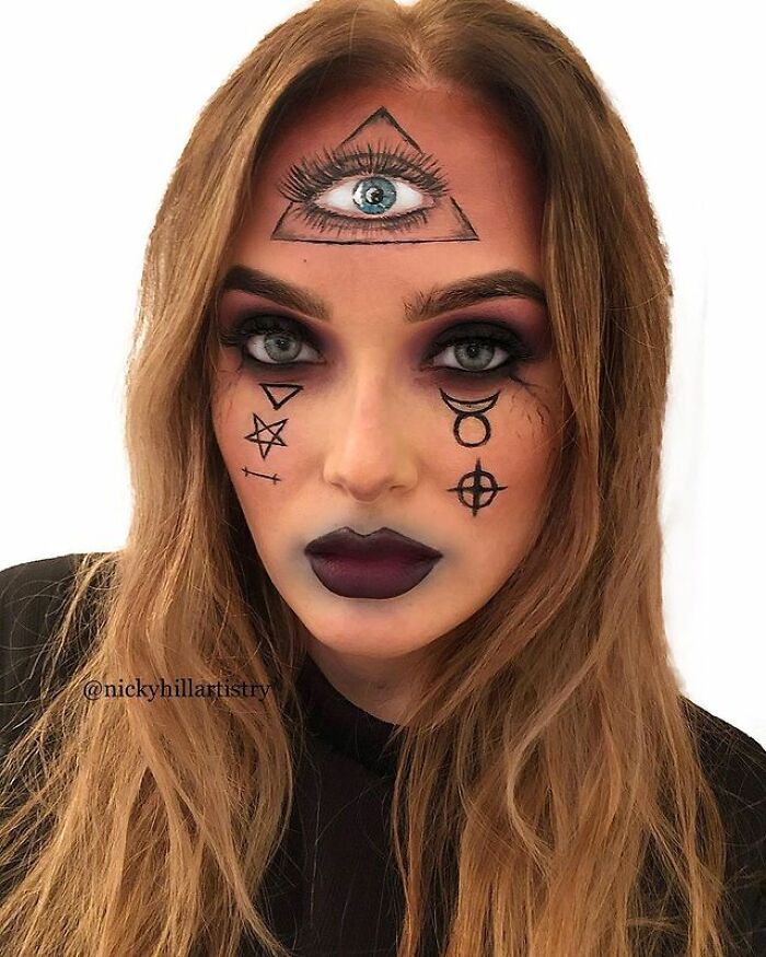This Self-Taught Makeup Artist Transforms Herself Into Famous People And Psychedelic Creatures (57 Pics)