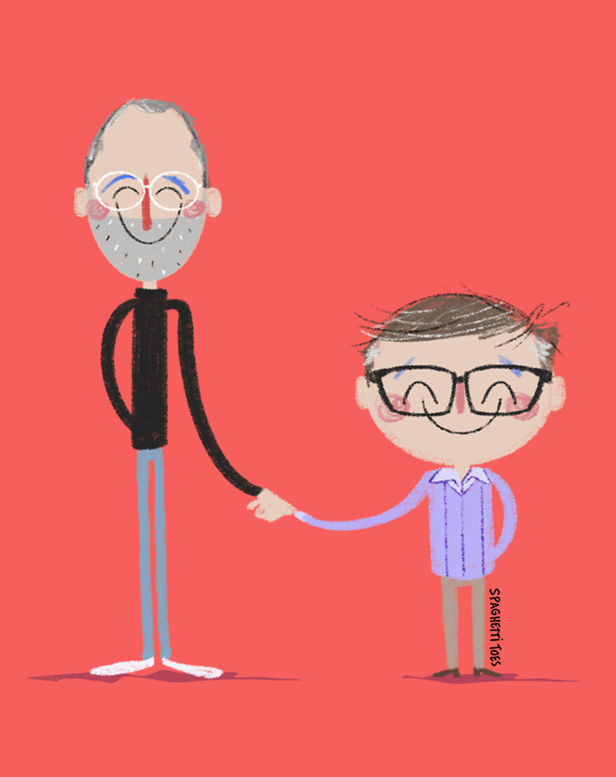 Steve Jobs And Bill Gates