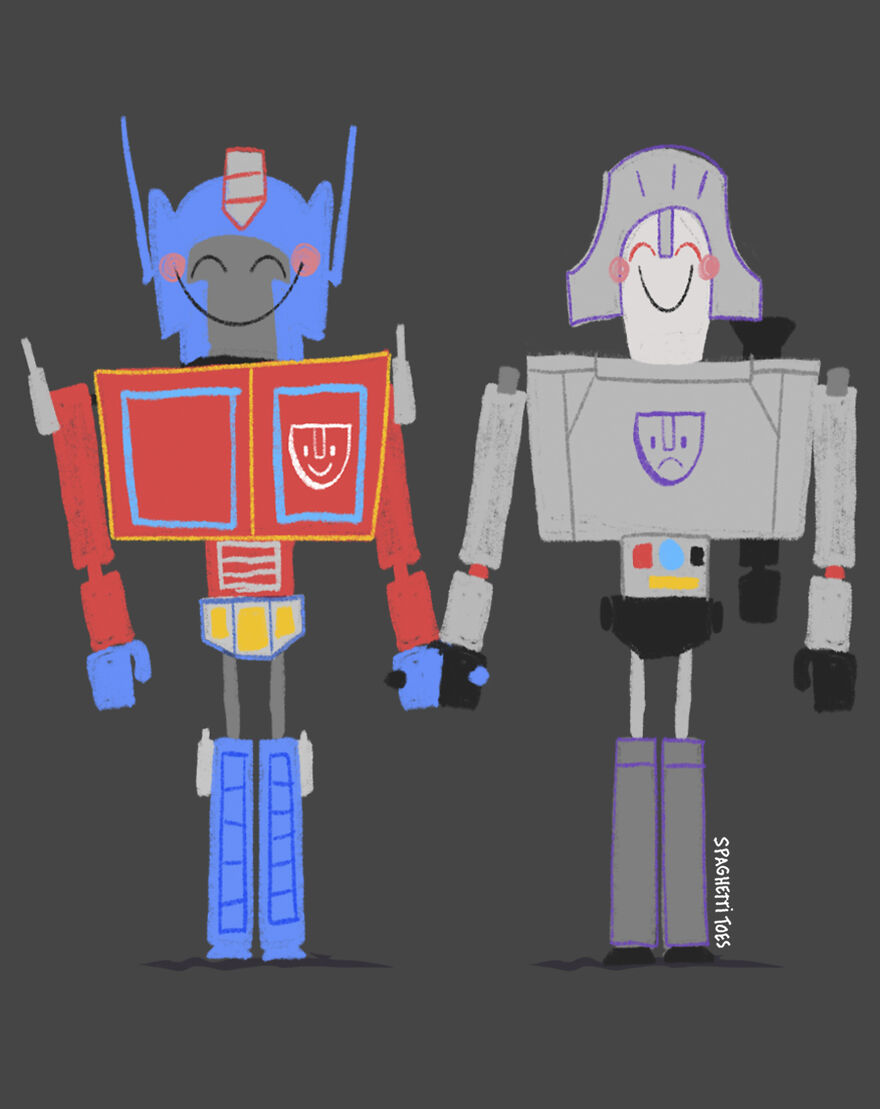 Optimus Prime And Megatron