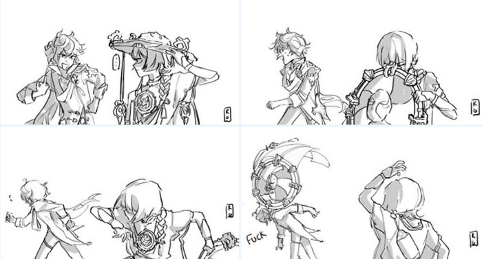 Scaramouche vs. Diluc