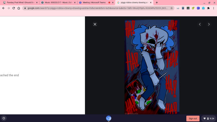 Clowny From Piggy, This Is From Gooogle But I Like This One