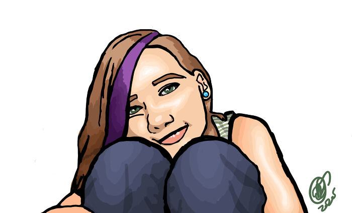 A Self Portrait Of Myself! I'm Still A Minor And I Drew This A Couple Months Ago!