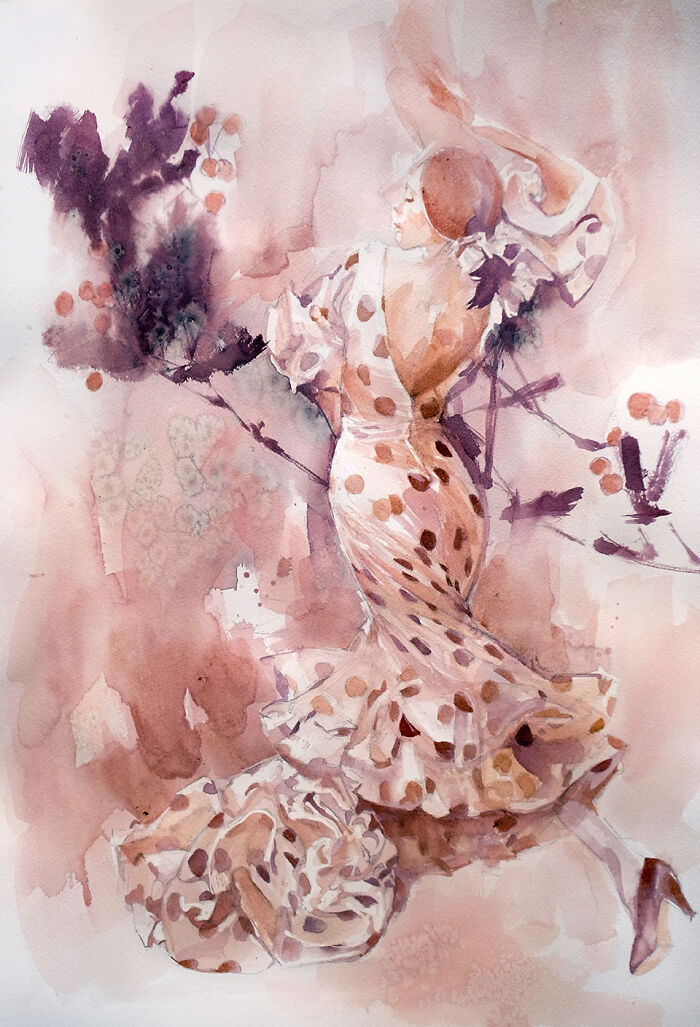 Serbian Artist Sanja Jankovic Turns Wine Into Art