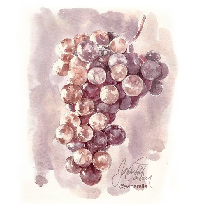 Serbian Artist Sanja Jankovic Turns Wine Into Art