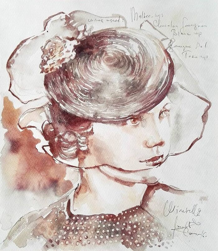 Serbian Artist Sanja Jankovic Turns Wine Into Art