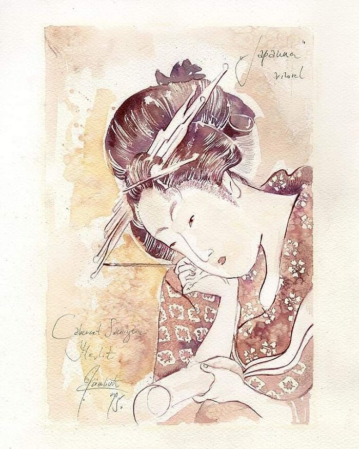 Serbian Artist Sanja Jankovic Turns Wine Into Art