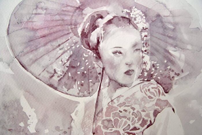 Serbian Artist Sanja Jankovic Turns Wine Into Art