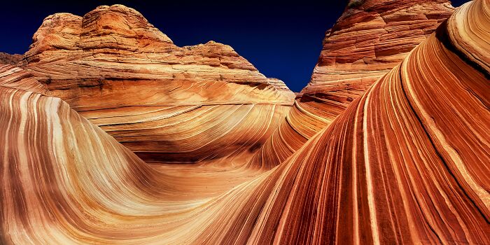 Wave Time (Nature/Panoramic, Bronze)