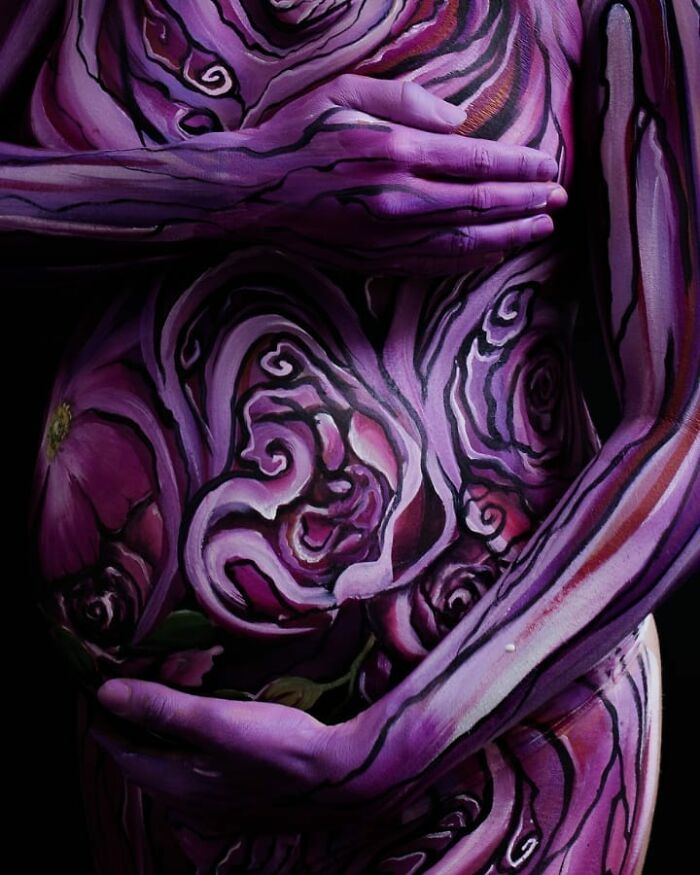 The Animals Painted On This Artist's Contorted Models Will Stir Your Mind