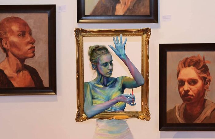 The Animals Painted On This Artist's Contorted Models Will Stir Your Mind