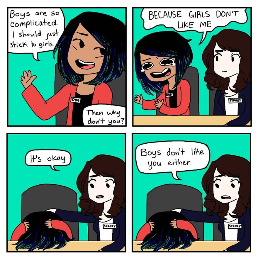 The Comics Of This Young And Talented Artist Will Hit Teenagers, Young And Adults