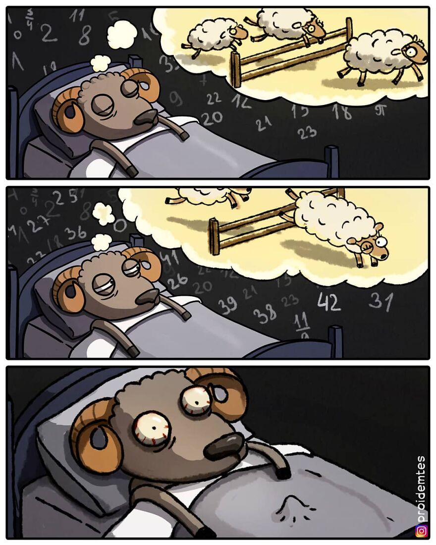 When You Tried To Sleep Very Hard. But Something Went Wrong