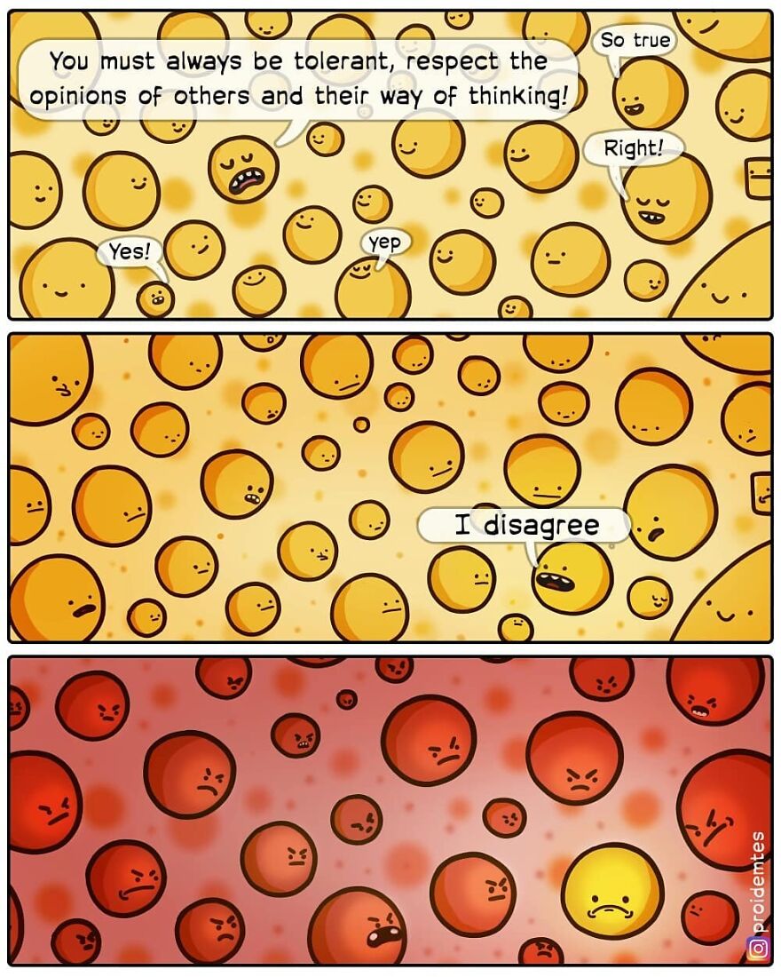 It's So Easy, Nice And Right To Respect Someone Else's Opinion (If It Matches Yours Of Course)