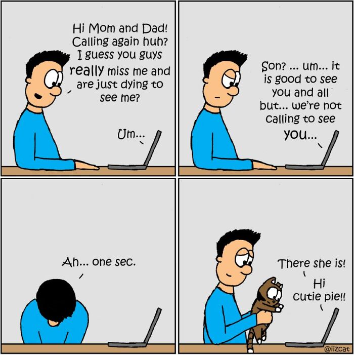 This Artist Makes Fun Comics That Cat Owners Will Understand Very Well