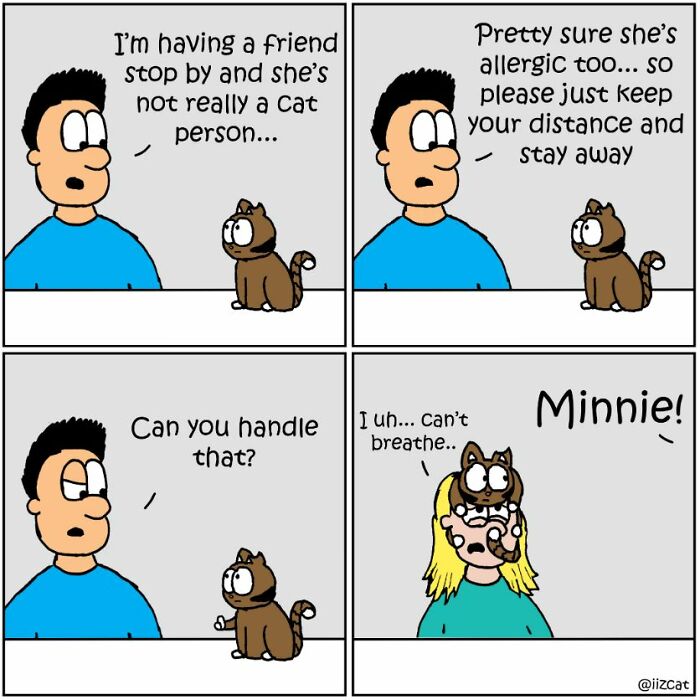 This Artist Makes Fun Comics That Cat Owners Will Understand Very Well