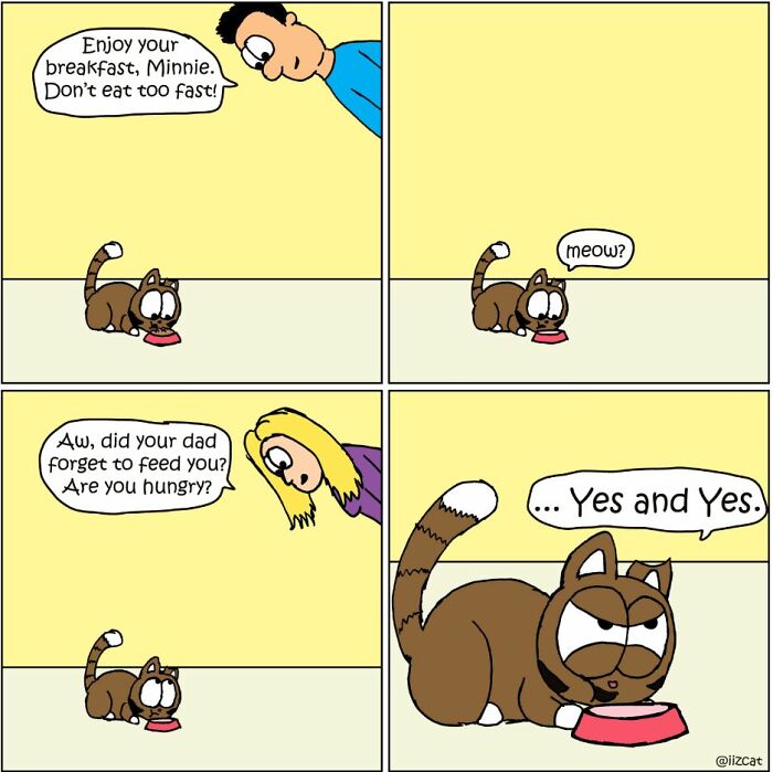 This Artist Makes Fun Comics That Cat Owners Will Understand Very Well