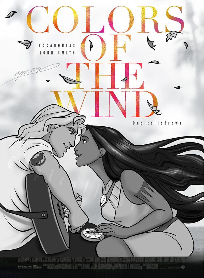 Movies-TV-Posters-Reimagined-Disney-Characters-Alex-Pick-Apicollodraws