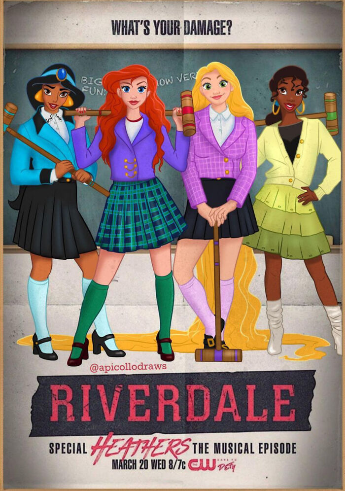 Movies-TV-Posters-Reimagined-Disney-Characters-Alex-Pick-Apicollodraws