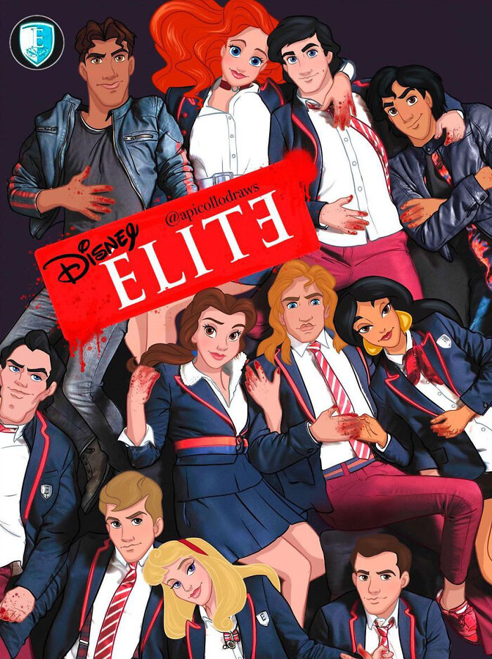 Movies-TV-Posters-Reimagined-Disney-Characters-Alex-Pick-Apicollodraws