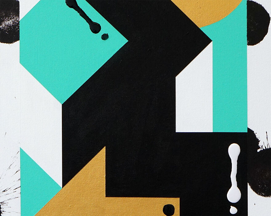 Unconventional Methods Of Making A Painting