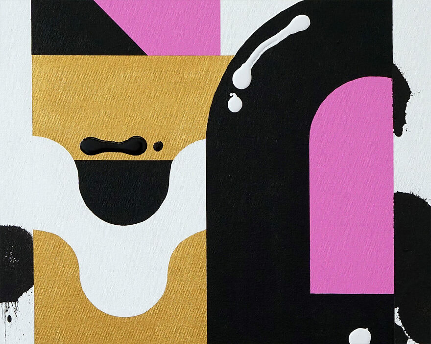 Unconventional Methods Of Making A Painting