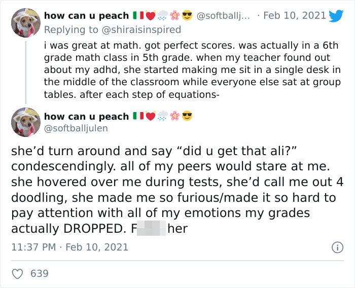 Unnecessarily-Ableist-Thing-Teacher-Did-Thread