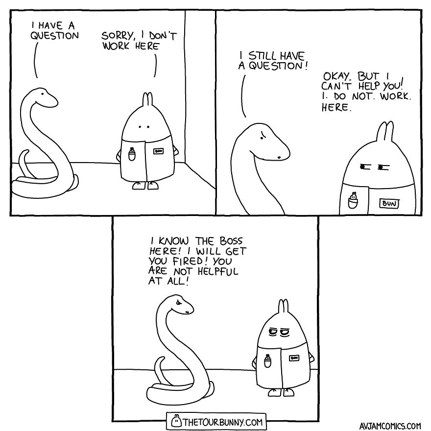 The One With A Question