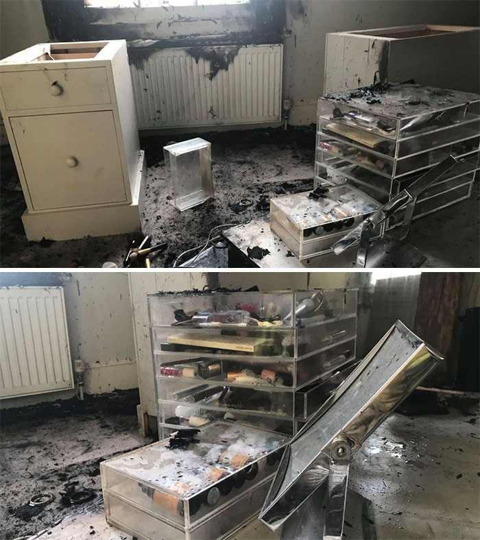 House Fire Started By Sun Reflecting Off Bedroom Mirror