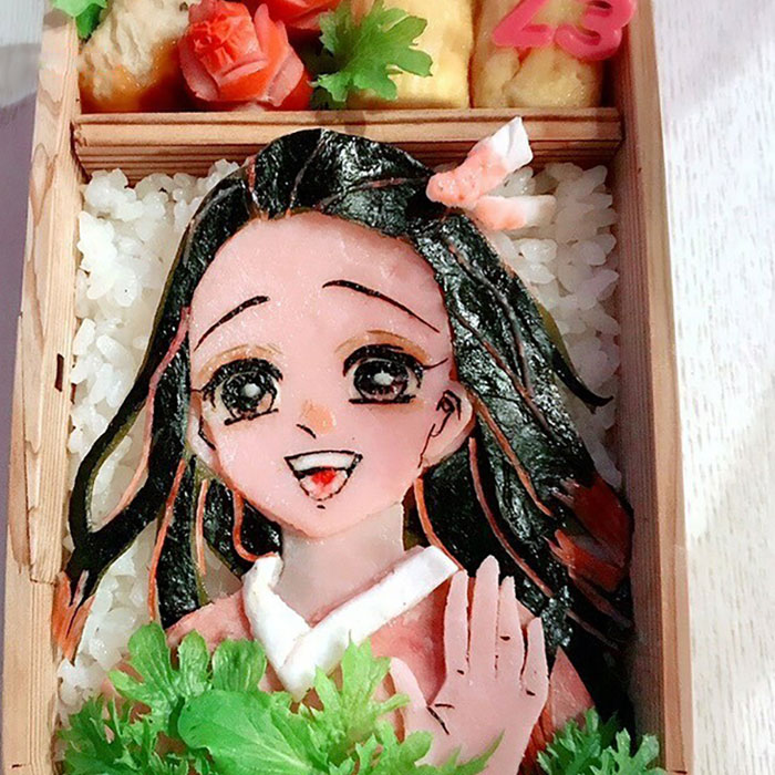 This Artist Makes Bento Boxes With Popular Anime Characters (70 Pics)