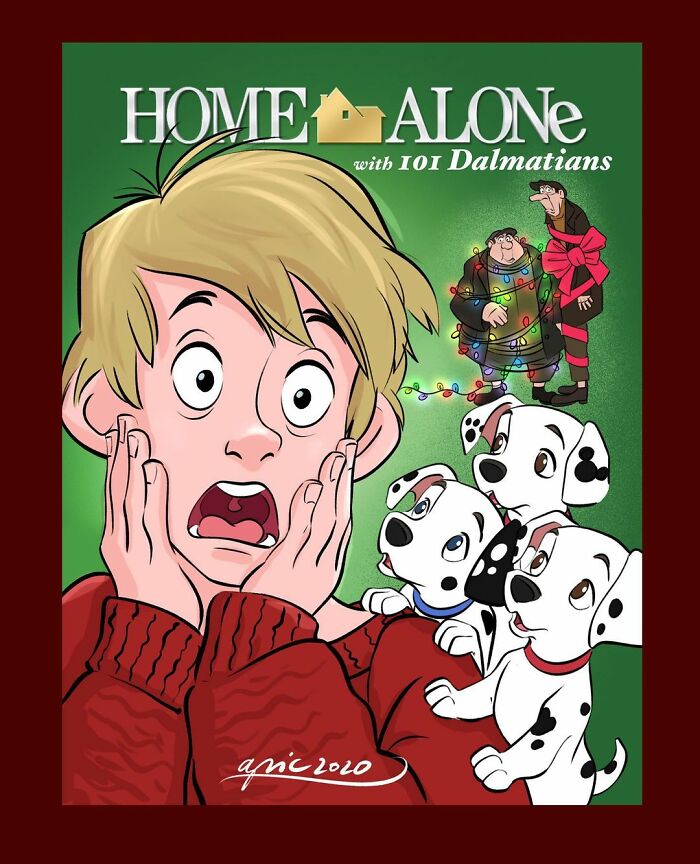 Movies-TV-Posters-Reimagined-Disney-Characters-Alex-Pick-Apicollodraws