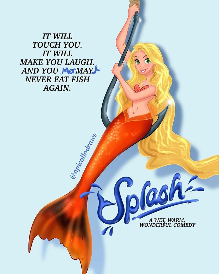 Movies-TV-Posters-Reimagined-Disney-Characters-Alex-Pick-Apicollodraws