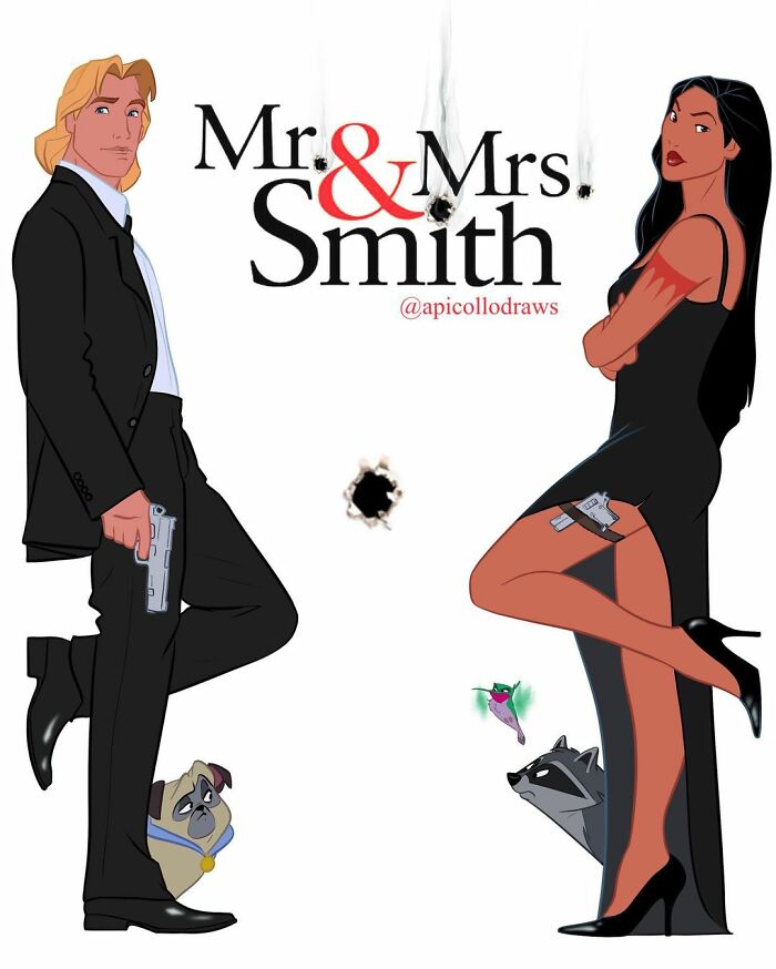 Movies-TV-Posters-Reimagined-Disney-Characters-Alex-Pick-Apicollodraws