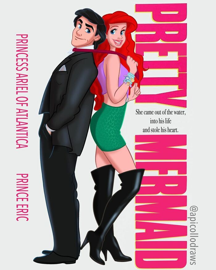 Movies-TV-Posters-Reimagined-Disney-Characters-Alex-Pick-Apicollodraws