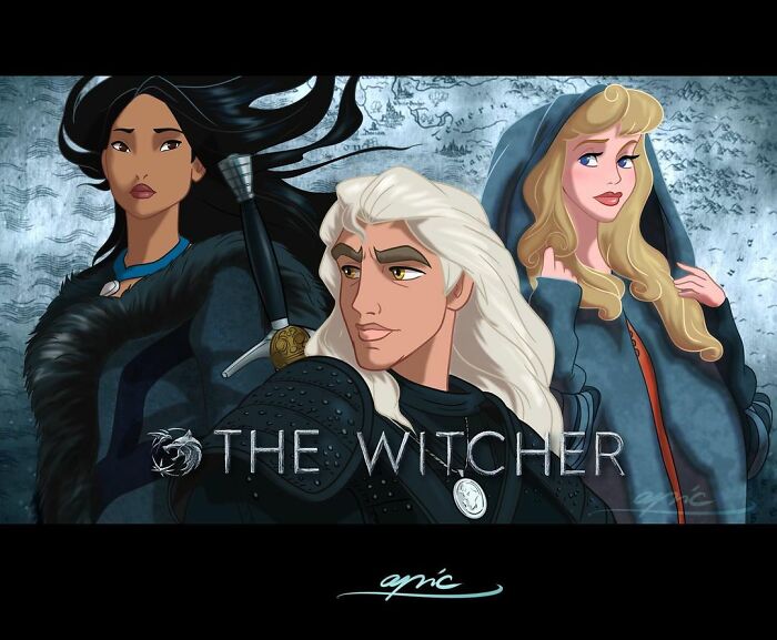 Movies-TV-Posters-Reimagined-Disney-Characters-Alex-Pick-Apicollodraws