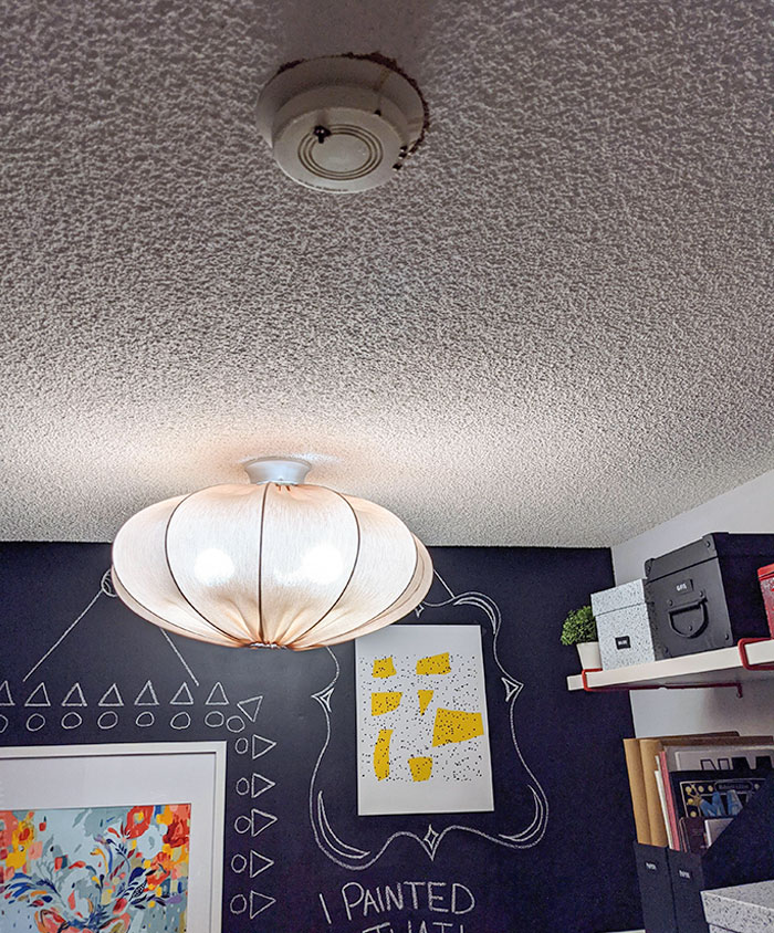 My Smoke Detector Is Leaking Balsamic Vinegar. Because The Landlords Baby Knocked Over A Huge Bottle Of The Stuff, And It Poured Into The Vent System