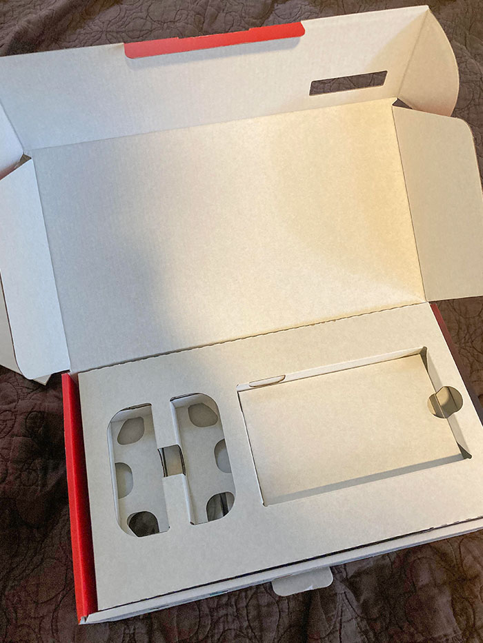 Saved Up Enough Money To Order A Nintendo Switch From Walmart+ And The Box Arrived Empty