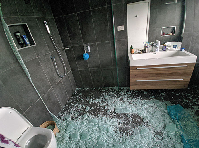 Got Up This Morning And Went To Have A Shower