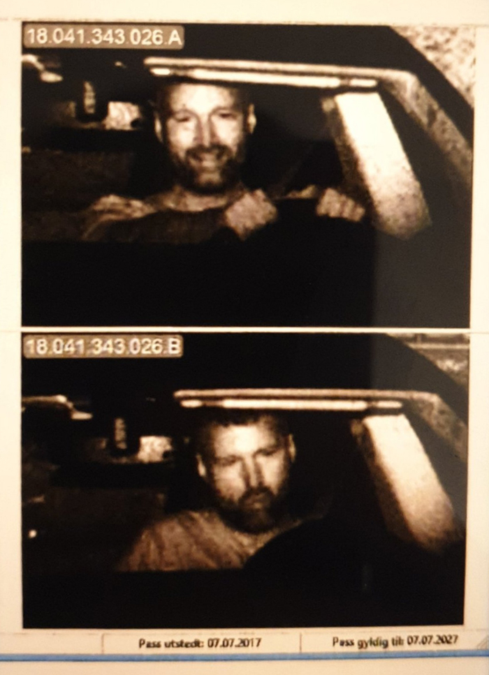 My Dad Before And After He Noticed He Was Caught By A Black Box