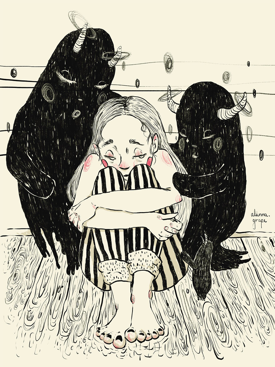 I Made Digital Illustrations Inspired By Inner Growth