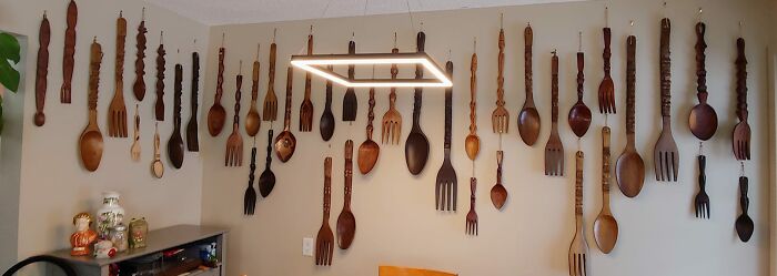 My Beautiful Collection Found At Thrift Stores, Garbage/Yards Sales All Over North America. One Pair Is Tacky But 21 Pair's, Now That's A Statement. Not Sure What That Statement Would Be But It's Something