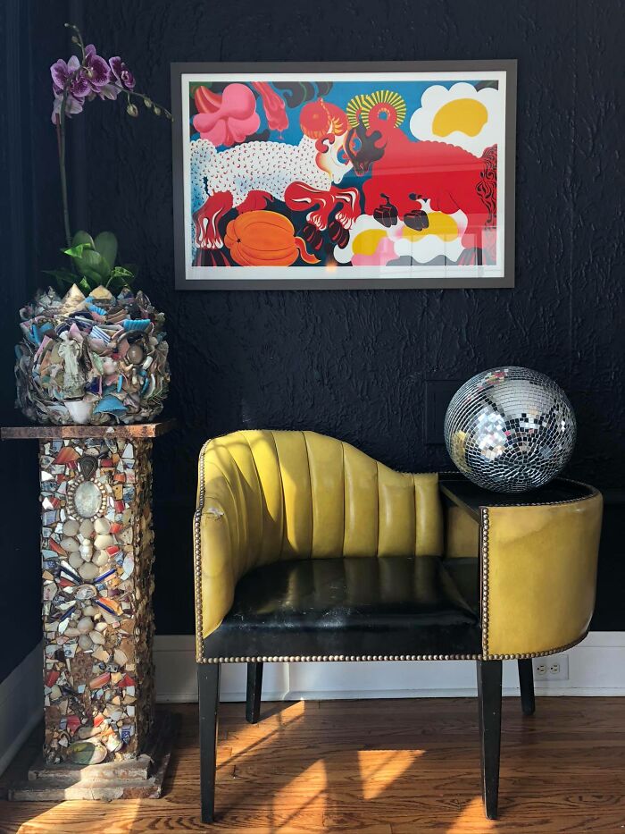 My Grandmother’s Gossip Bench That I Used To Curl My Legs Under The Phone Book Nook And Dial Her Pink Rotary Phone Every Time I Visited