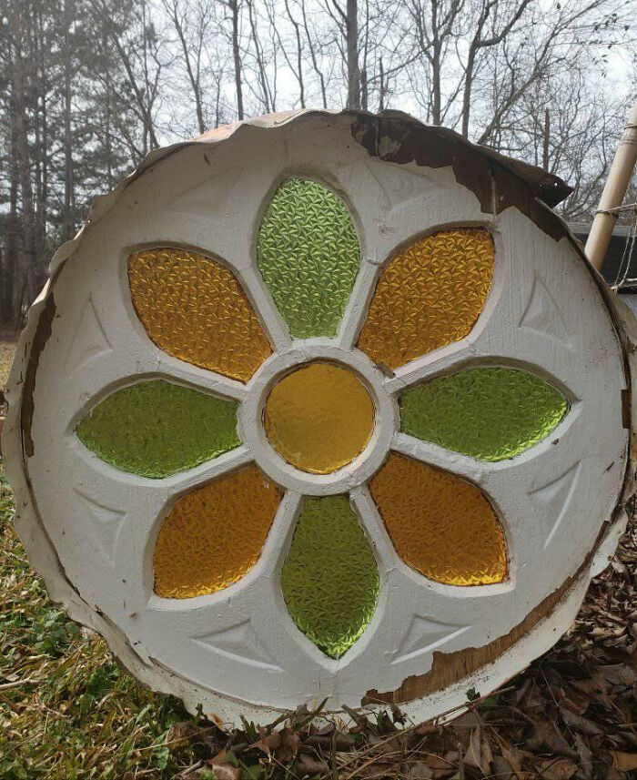 My Son Brought Me This Beautiful Vintage Window From The Turn Of The Century House He Is Helping To Renovate