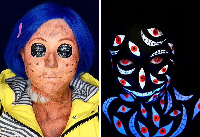 I Painted Body Art On Myself For Two Years, Here Are My 76 Favorites