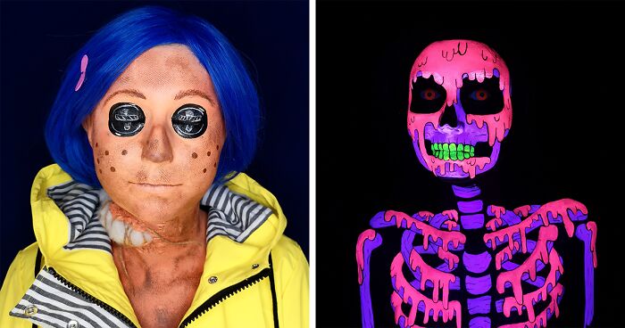 I Painted Body Art On Myself For Two Years, Here Are My 76 Favorites