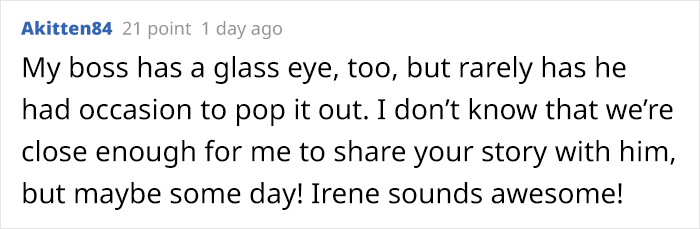 Jerk Customer Is Being Rude To The Staff So The Boss Scares Her Off By 'Taking A Closer Look'