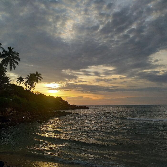 Sunset At Kovalam Beach
