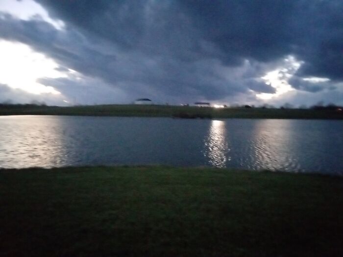 A Lake Before A Storm